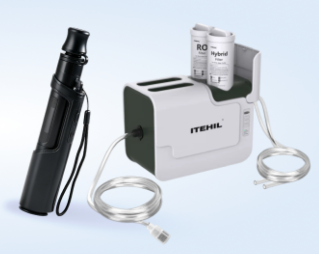 Elektrischer Outdoor-Wasserfilter-Strohhalm